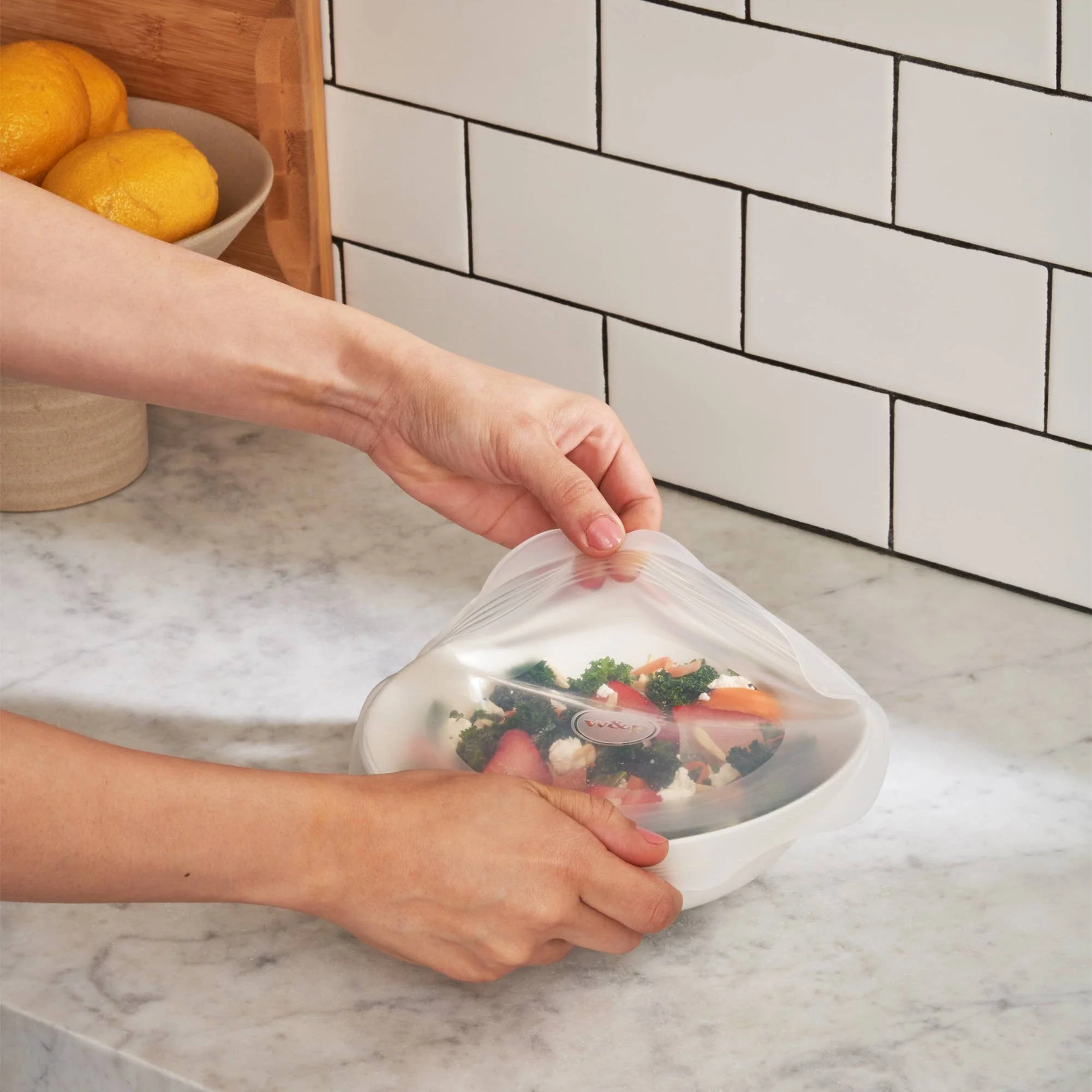Stretch Can And Bowl Lids - Set of 6 Sizes - Image 8