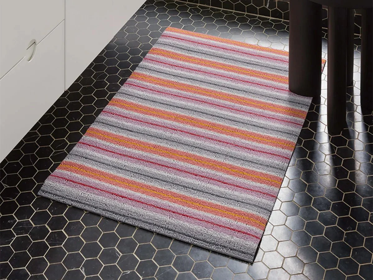 Ribbon Stripe Shag Floor Mat - Image 2