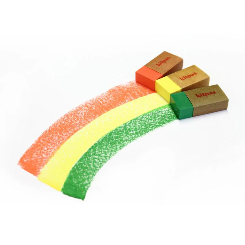 Kitpas Block Crayons 8 Color Set - Image 4