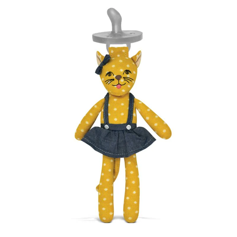 Rita Cheetah Pacifier Buddy - Image 2