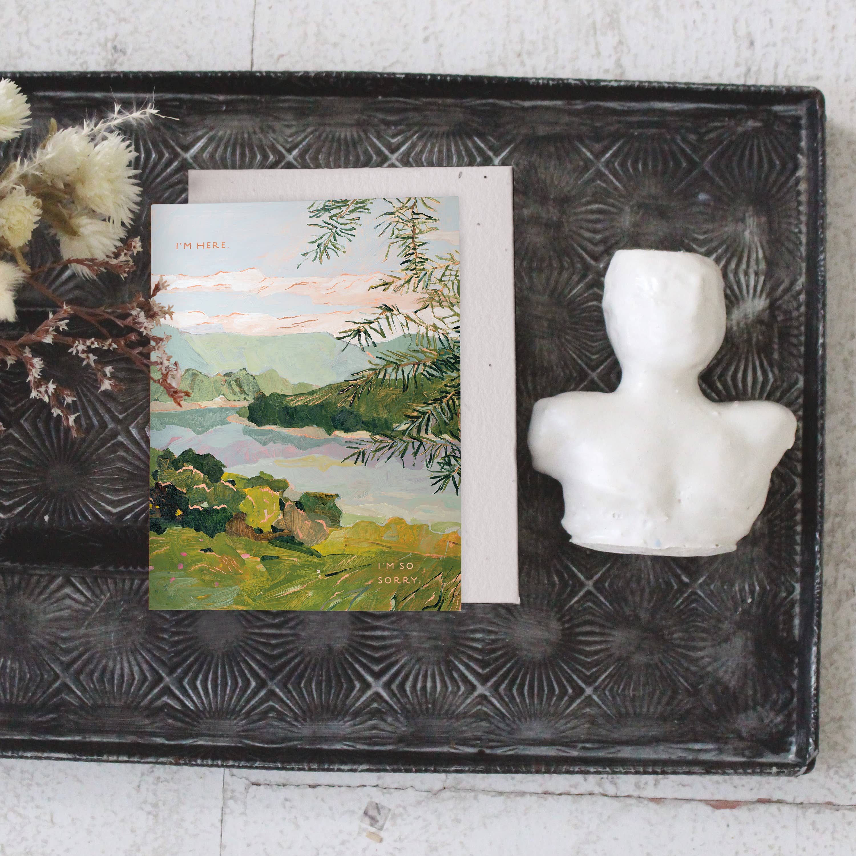 River Bank Sympathy Card - Image 5