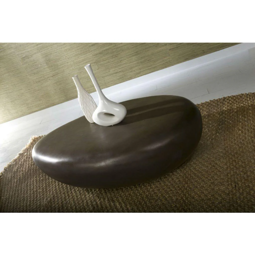 River Stone Cocktail Table, Bronze - Image 3