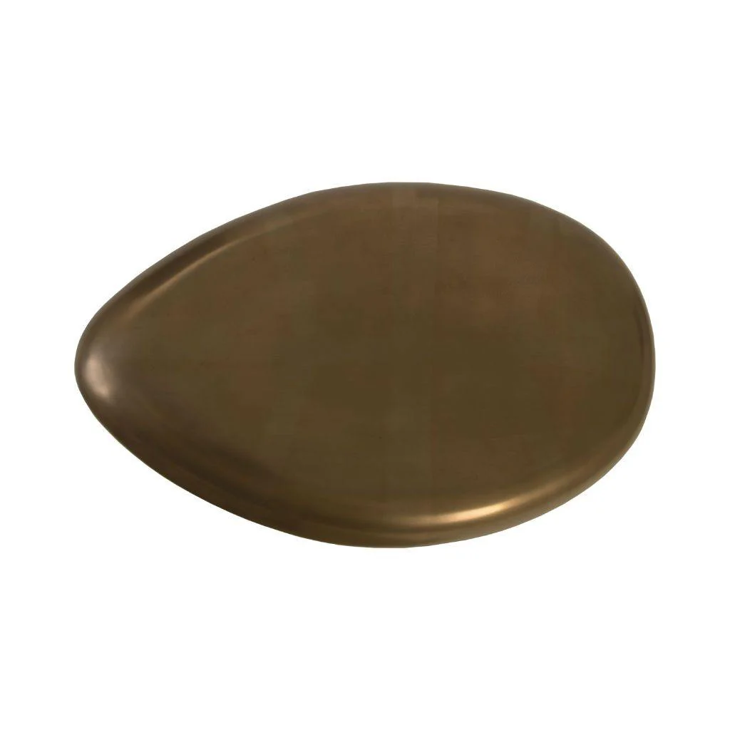 River Stone Cocktail Table, Bronze - Image 4