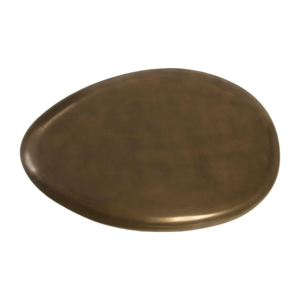 River Stone Cocktail Table, Bronze - Image 5