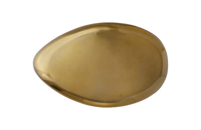 River Stone Cocktail Table, Liquid Gold - Image 2