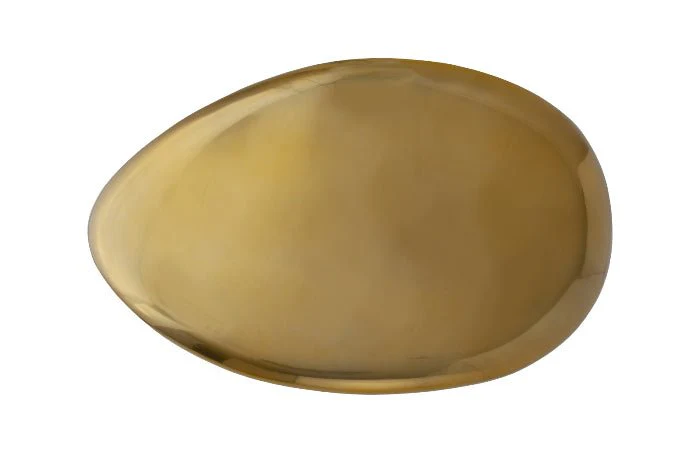 River Stone Cocktail Table, Liquid Gold - Image 4