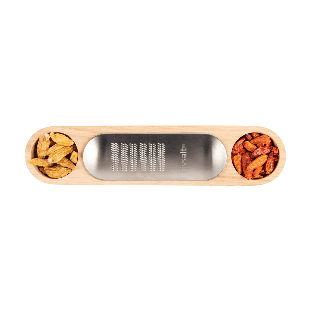Rivsalt CHILI Dried Organic Chili Peppers & Grater Set - Image 3