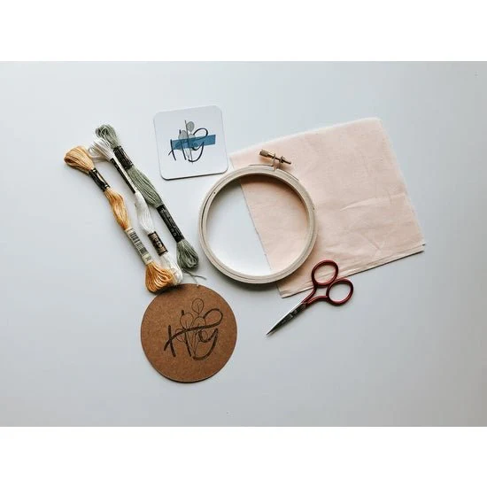 Roman Chamomile Embroidery Kit - Image 3