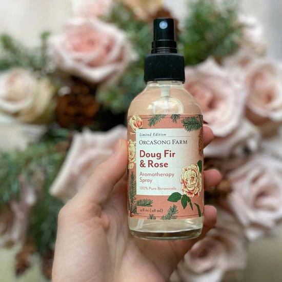 Rose and Doug Fir Aromatherapy Spray - Image 2
