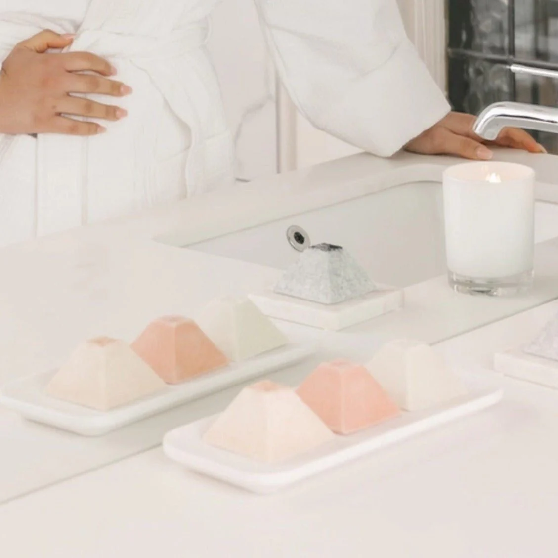 Rose Quartz Sea Salt Soap - Image 3