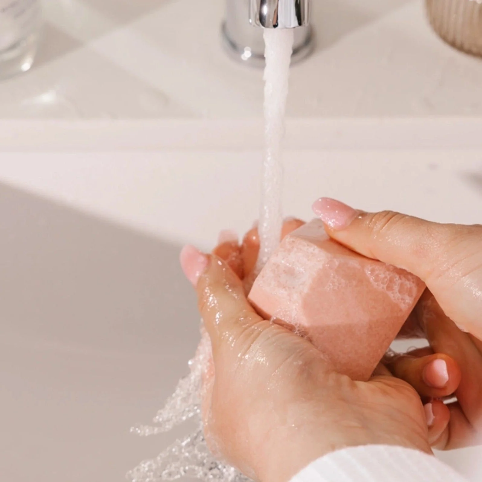 Rose Quartz Sea Salt Soap - Image 4