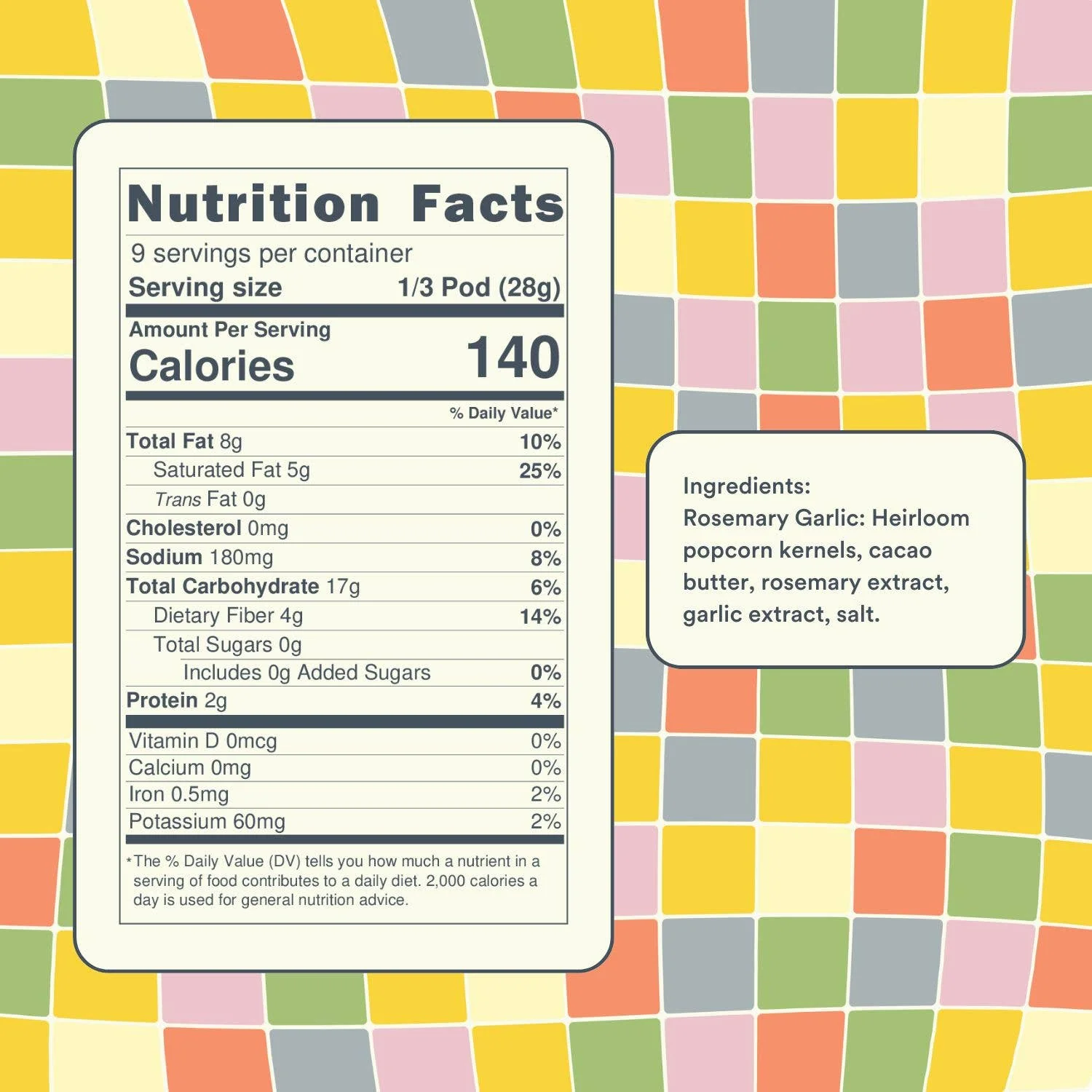 Rosemary Garlic Popcorn Pod Pack - Image 5