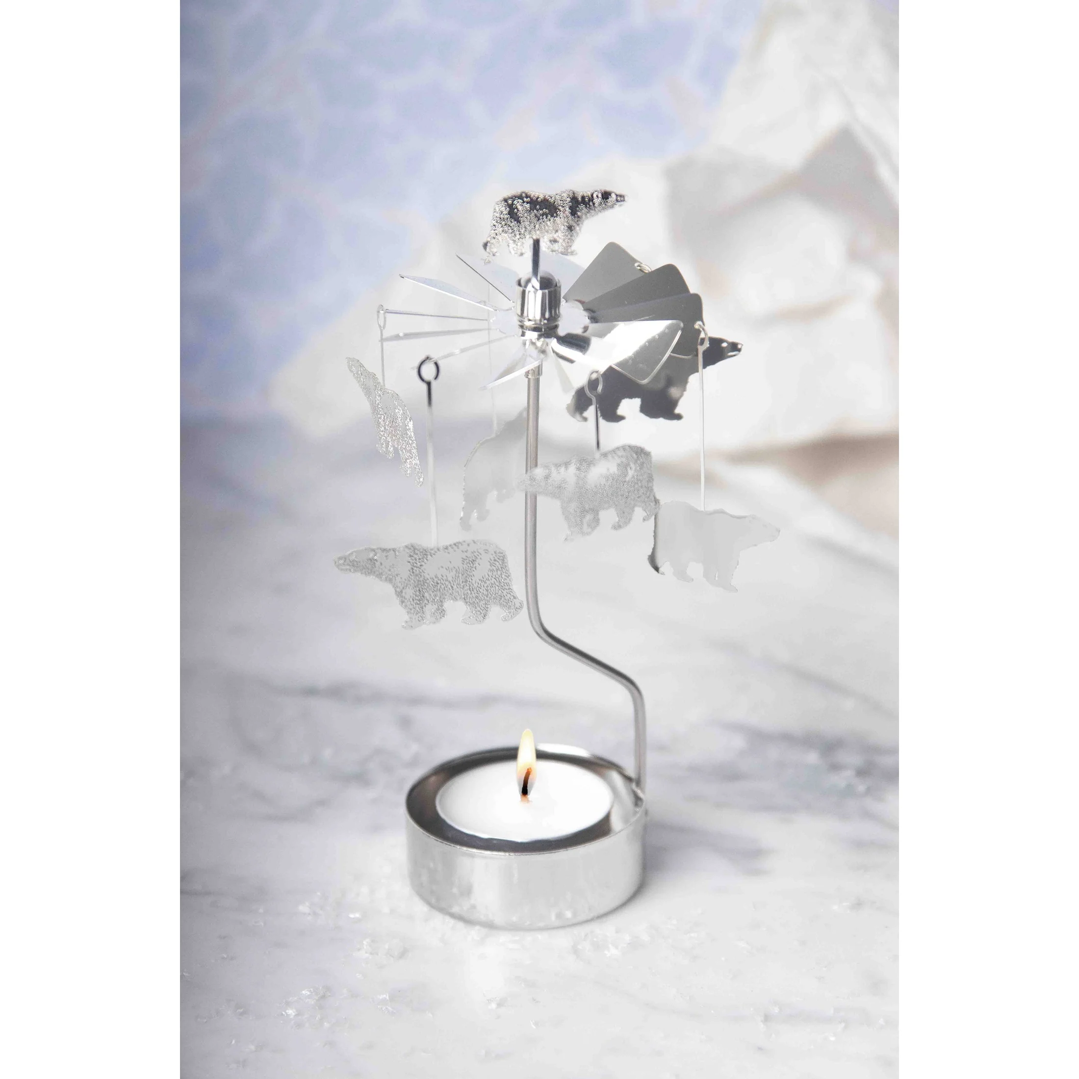 Polar Bear Tealight Spinner - Image 3