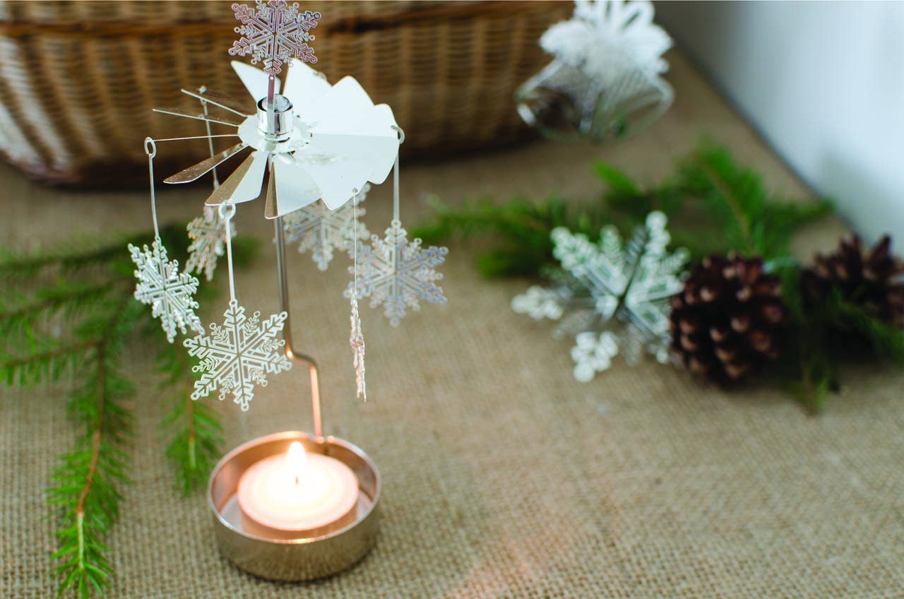 Snowstar Tealight Spinner - Image 2