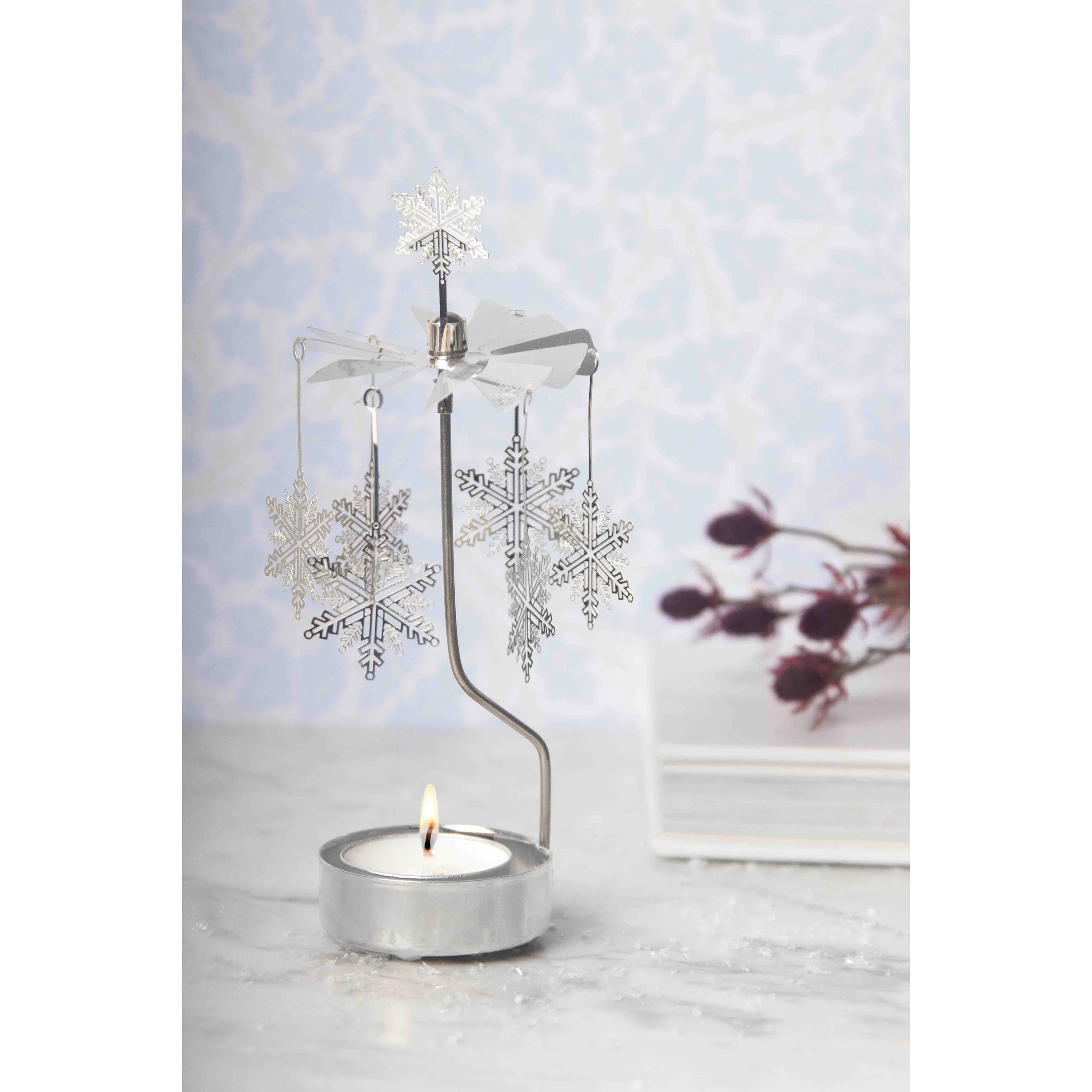 Snowstar Tealight Spinner - Image 3