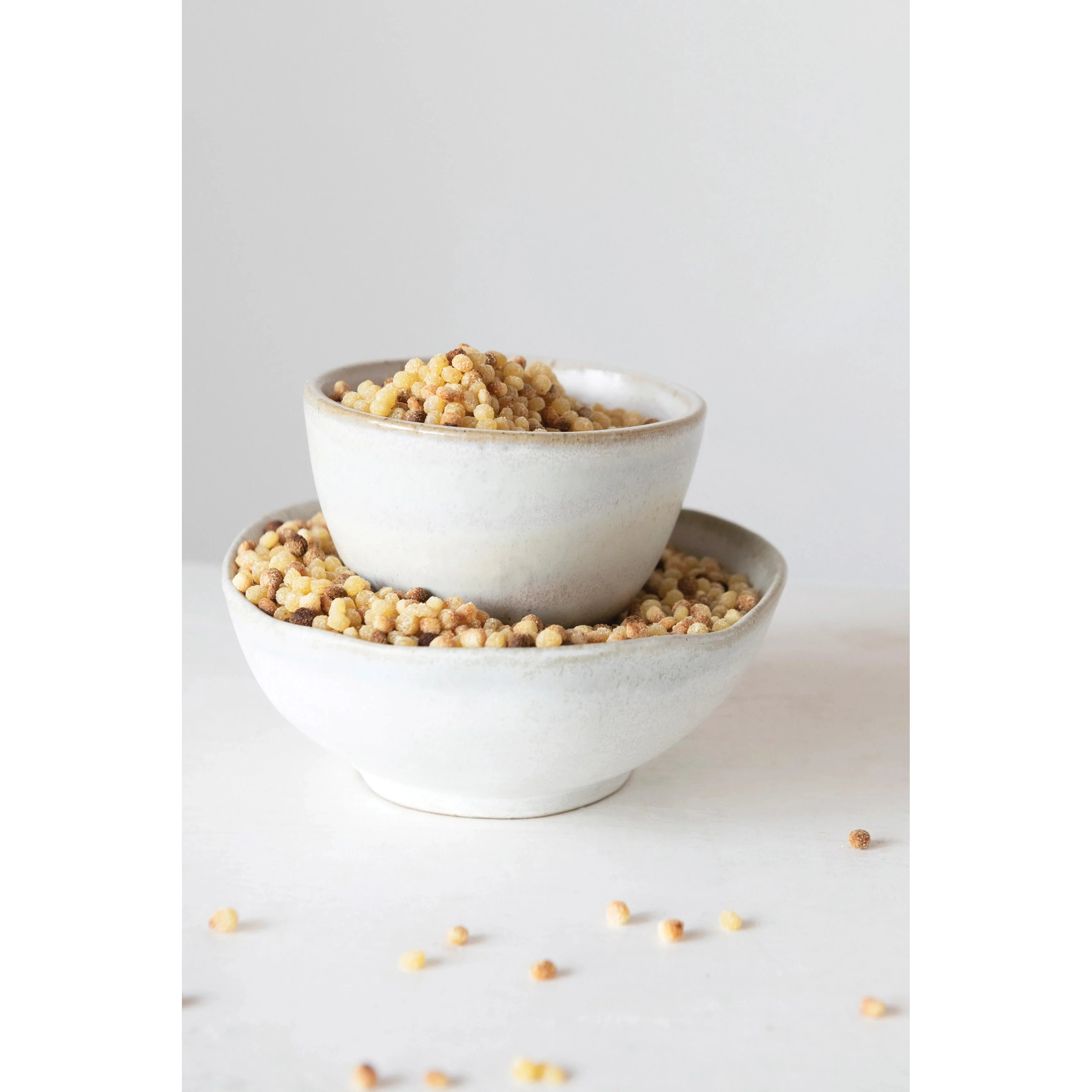 Round Stoneware Bowl - Image 2
