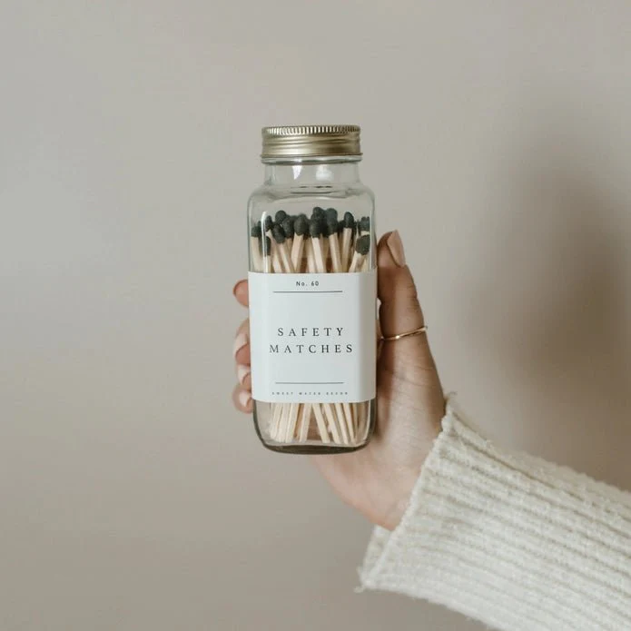 Safety Matches in Jar - Image 4