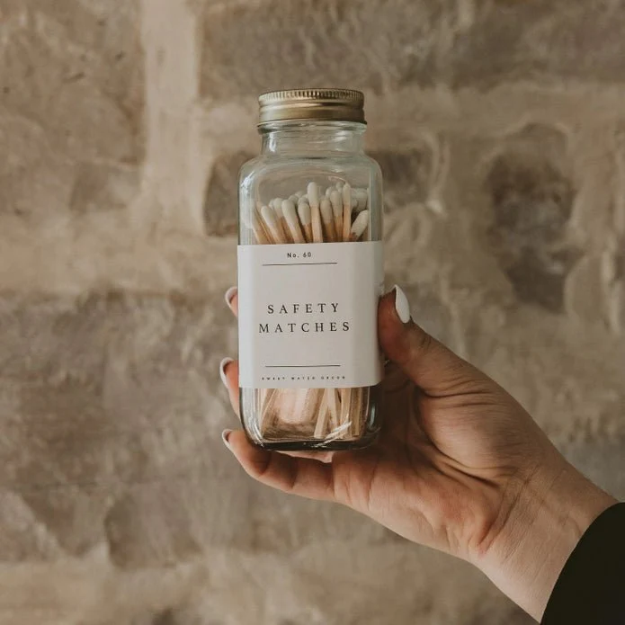 Safety Matches in Jar - Image 6
