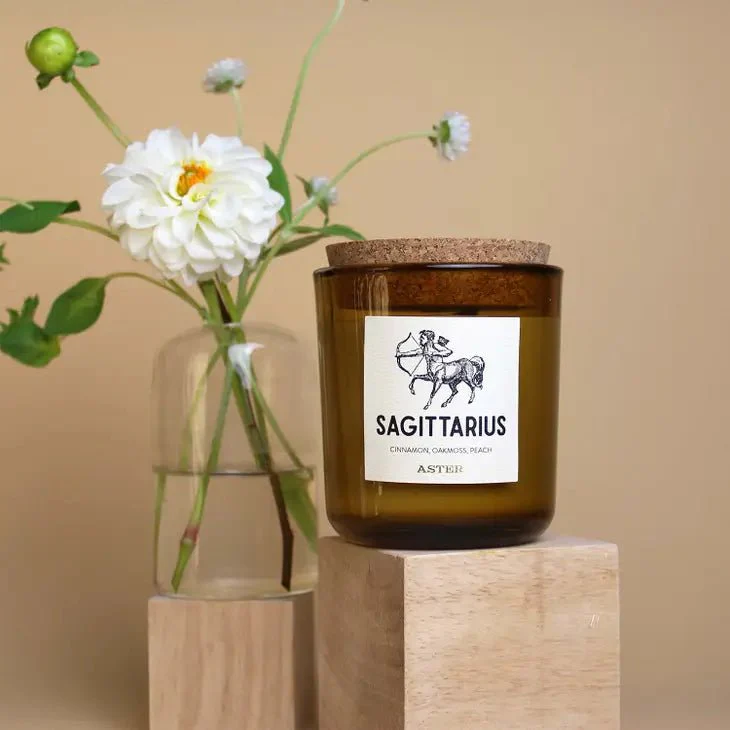 Sagittarius Zodiac Candle - Image 2