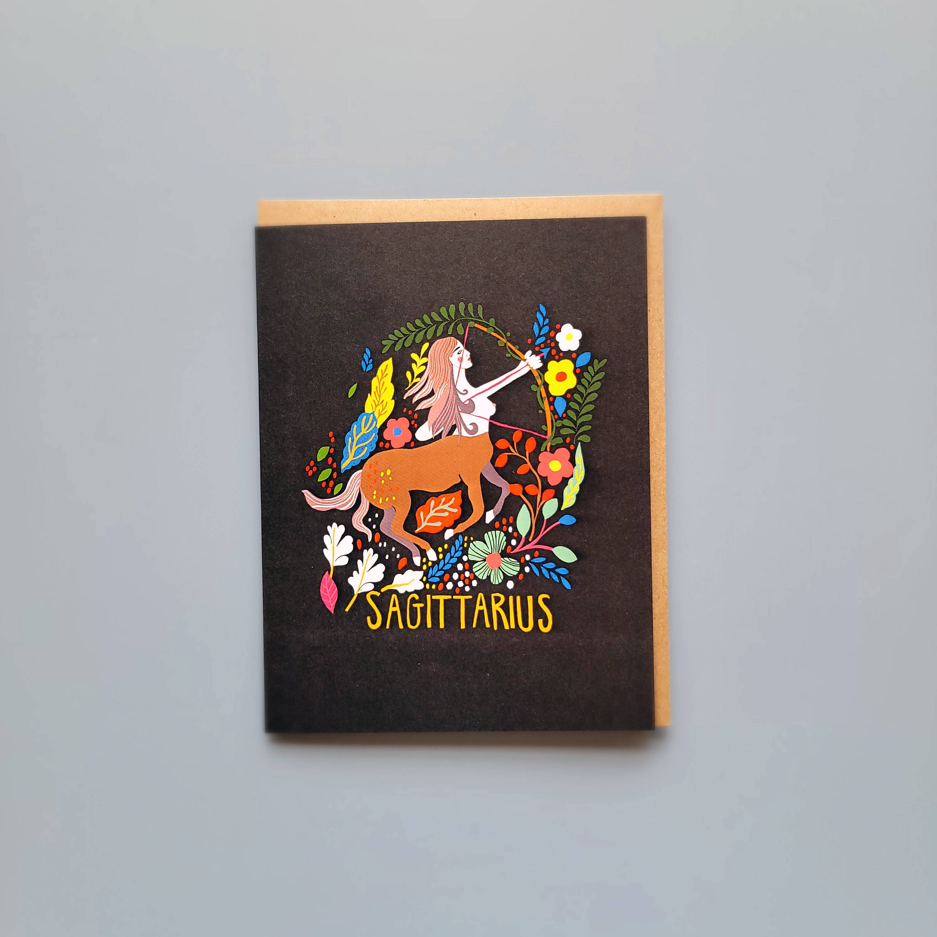 Sagittarius Zodiac Greeting Card - Image 2