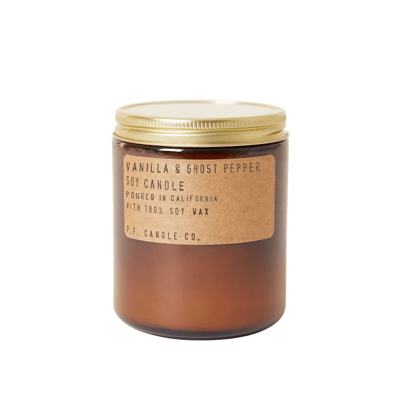 P.F. Candle: Vanilla & Ghost Pepper