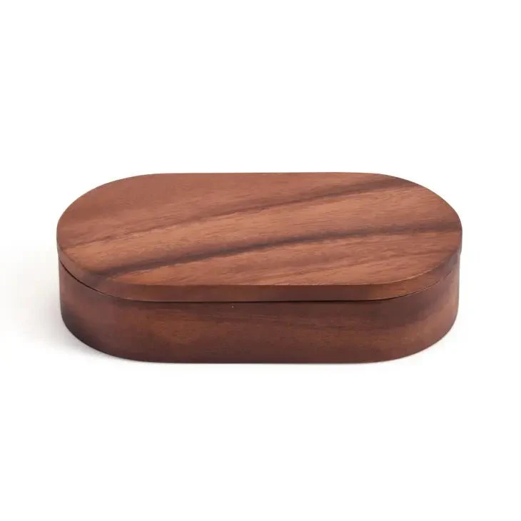 Salt & Pepper Pinch Pot w/ Cover - Image 3