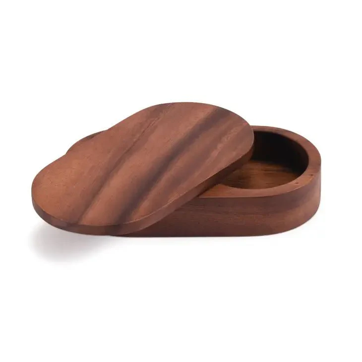 Salt & Pepper Pinch Pot w/ Cover - Image 4