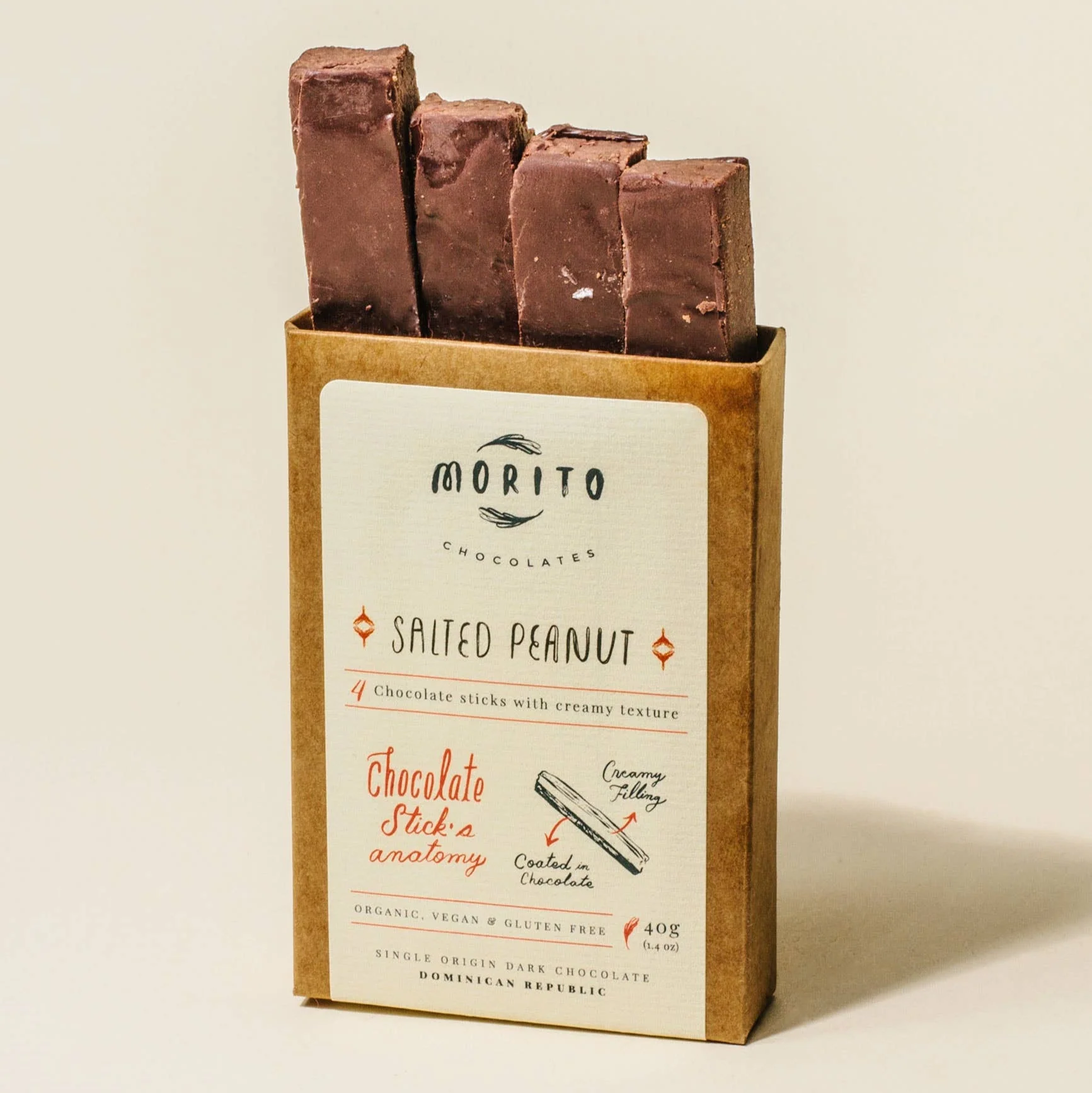 Salted Peanut Dark Chocolate Sticks - Image 3