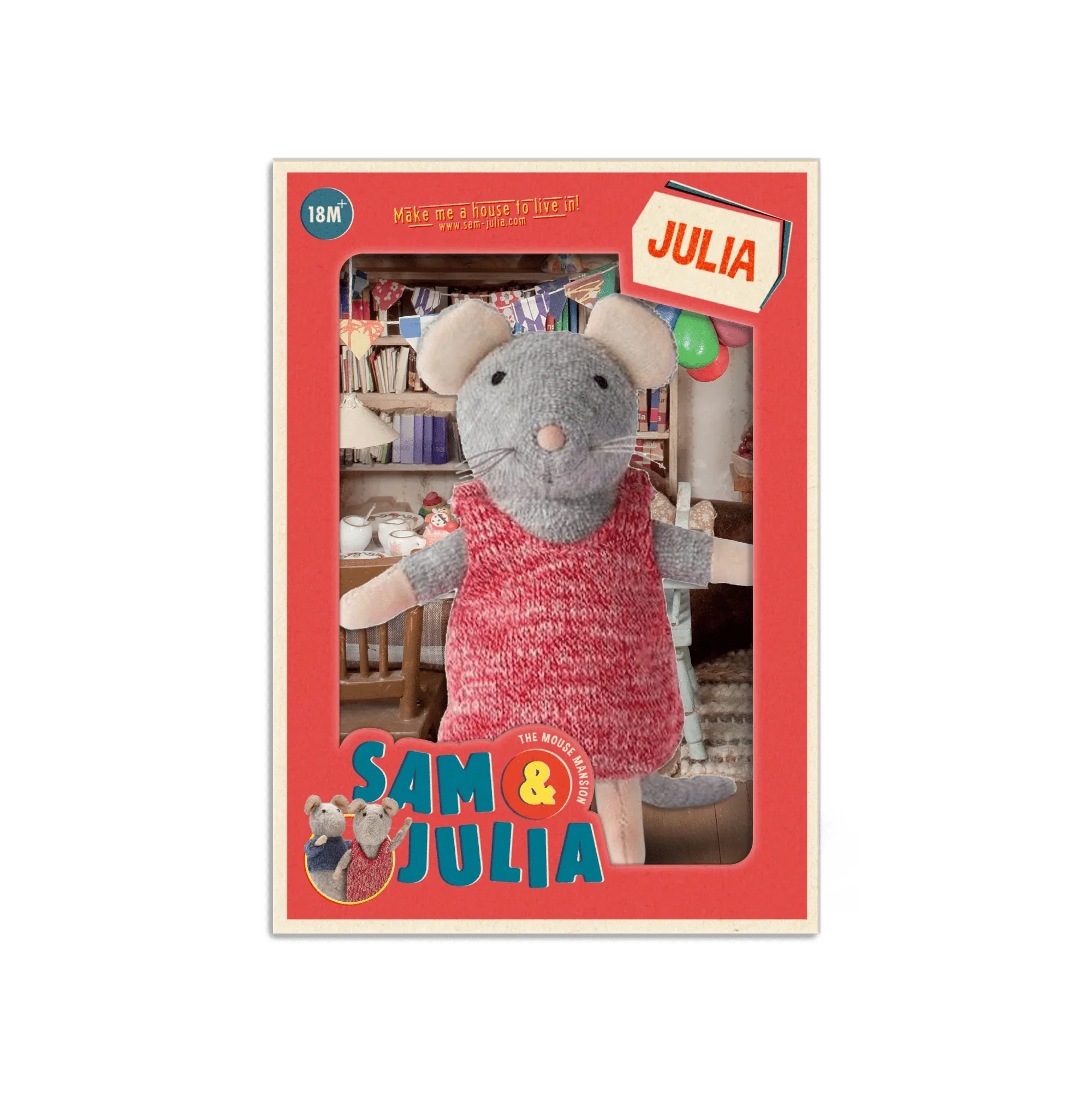 Mouse Mansion Plush Doll: Julia - Image 3