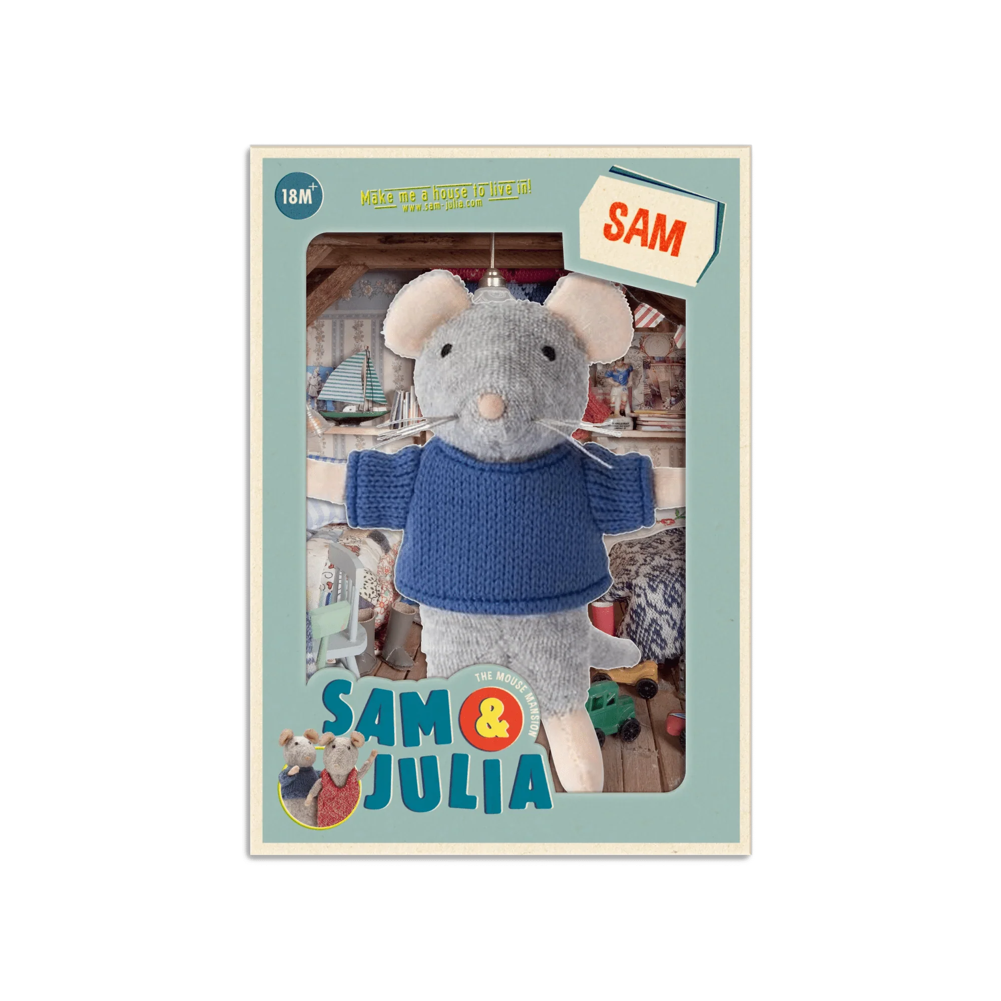 Mouse Mansion Plush Doll: Sam - Image 2