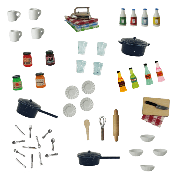 Mouse Mansion Minis Matchbox Accessories: Kitchen Items - Image 2