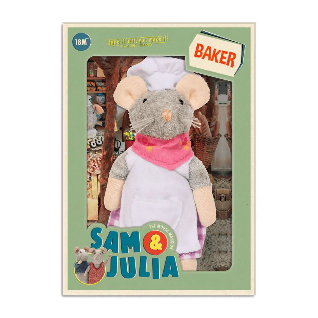 Mouse Mansion Plush Doll: Baker - Image 3