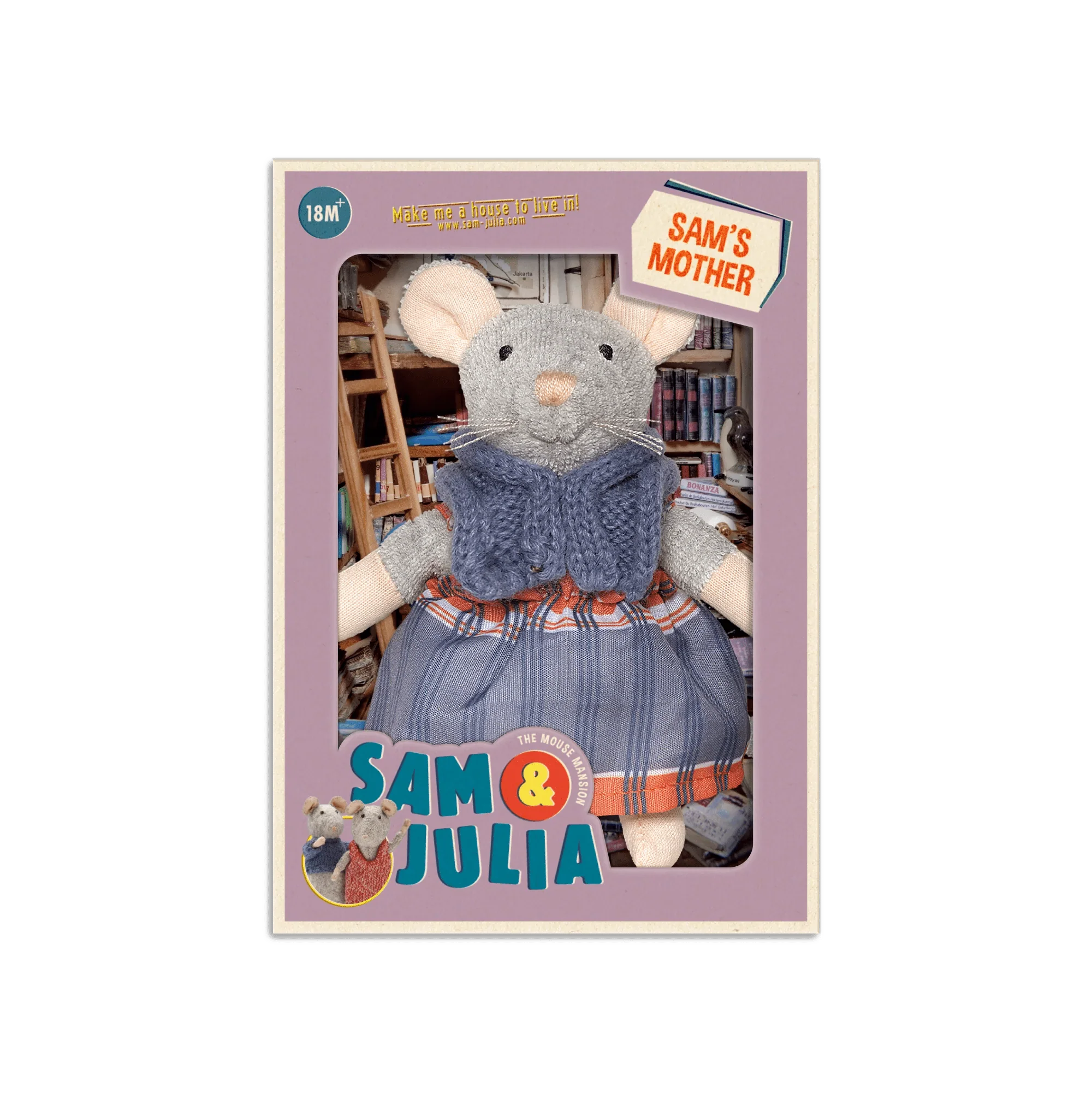 Mouse Mansion Plush Doll: Sam's Mother - Image 4