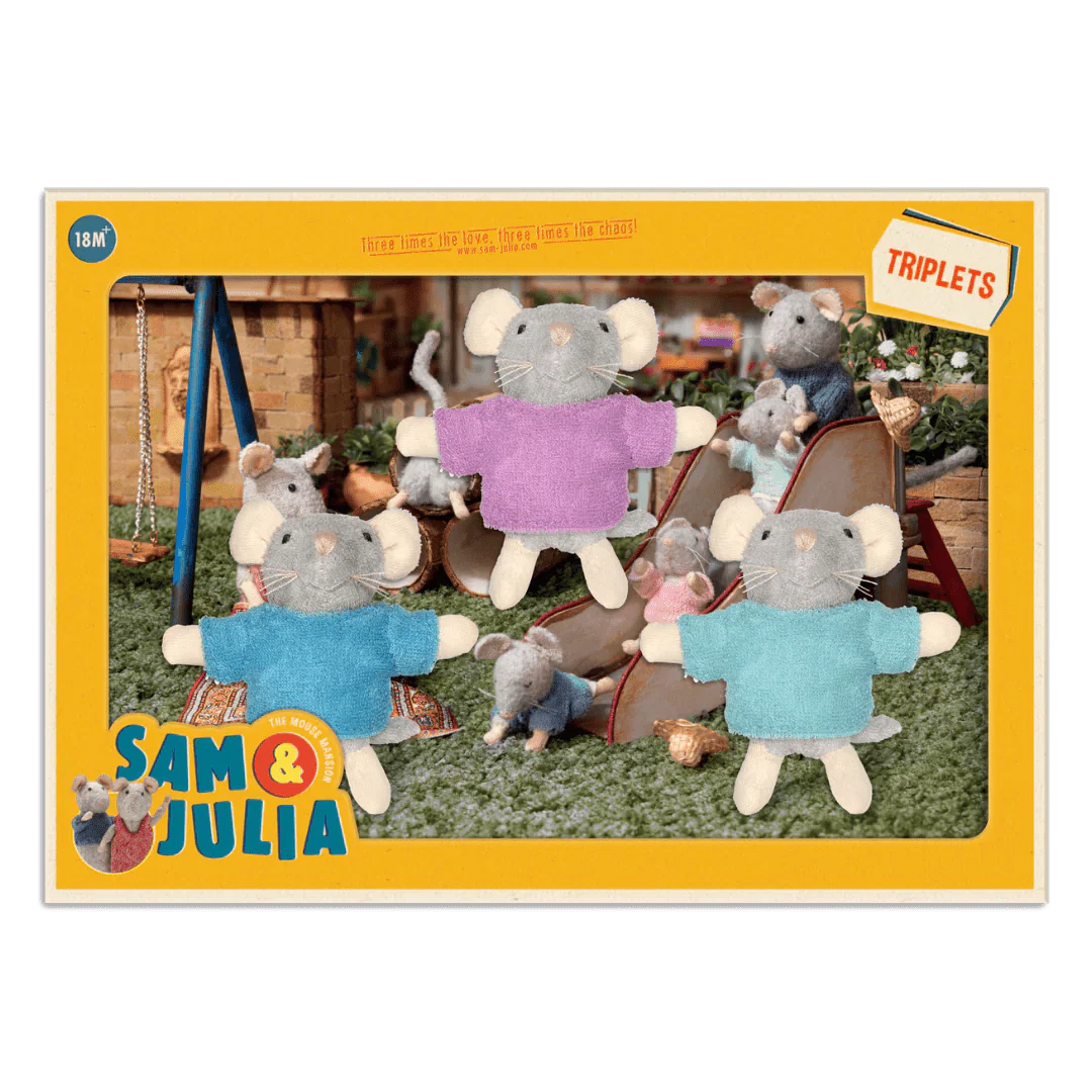 Mouse Mansion Plush Dolls: The Triplets - Image 3
