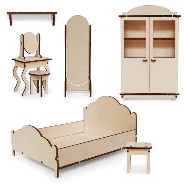 Mouse Mansion Furniture Kit: Bedroom - Image 2