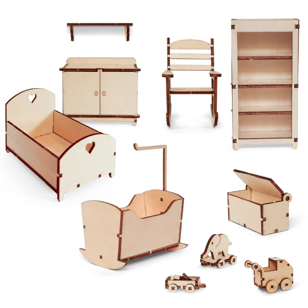 Mouse Mansion Furniture Kit: Nursery - Image 2