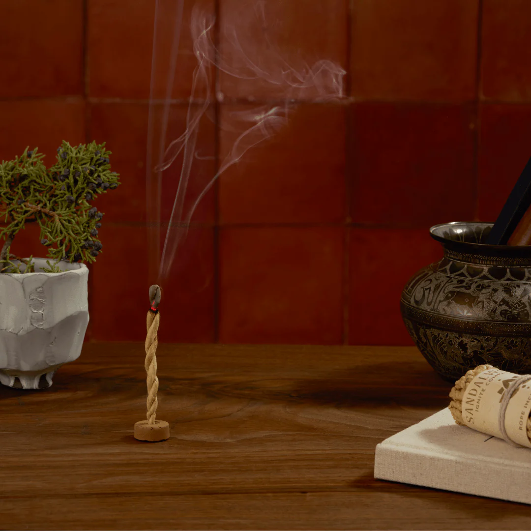 Sandalwood Rope Incense Bundle - Image 2