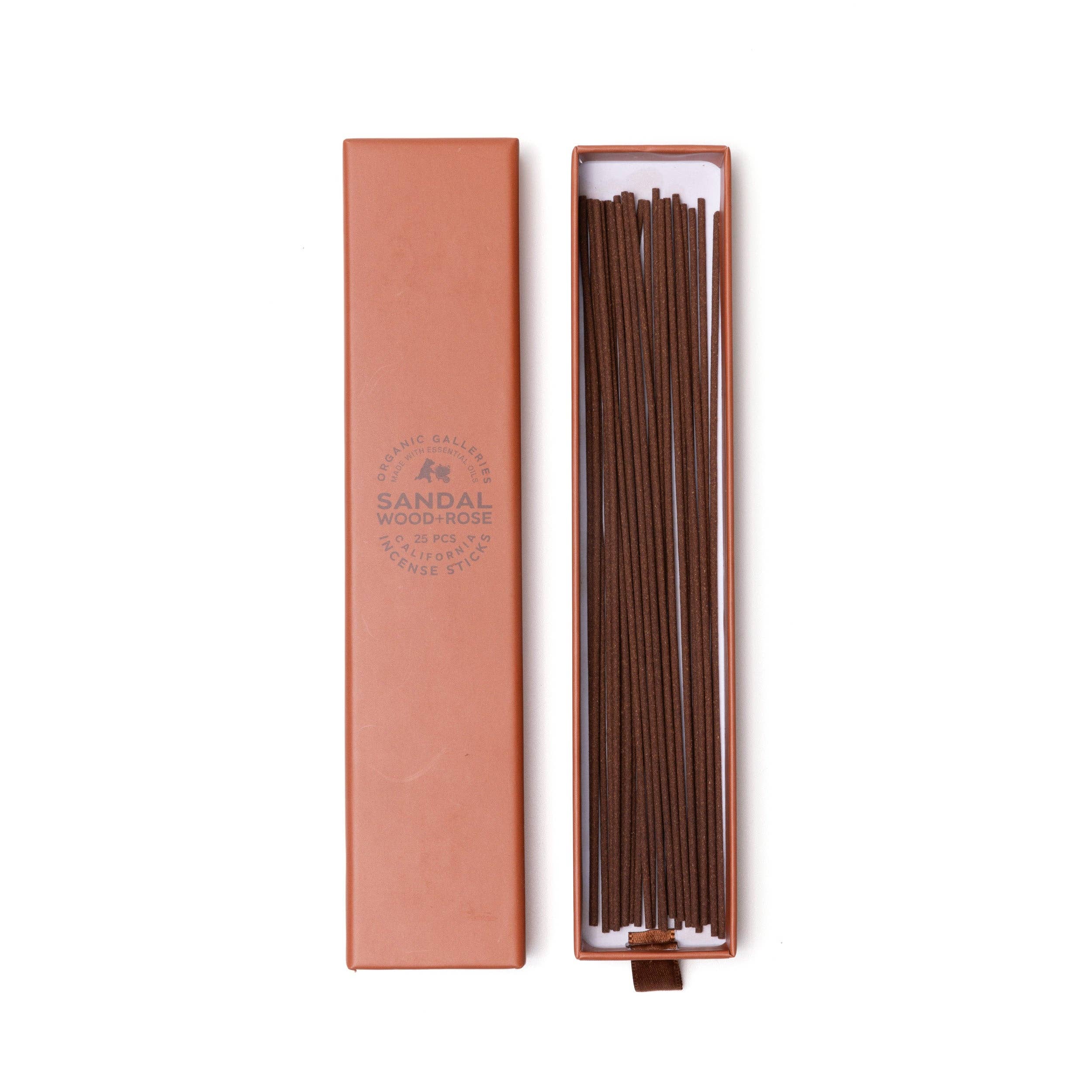 Sandalwood + Rose Incense Sticks
