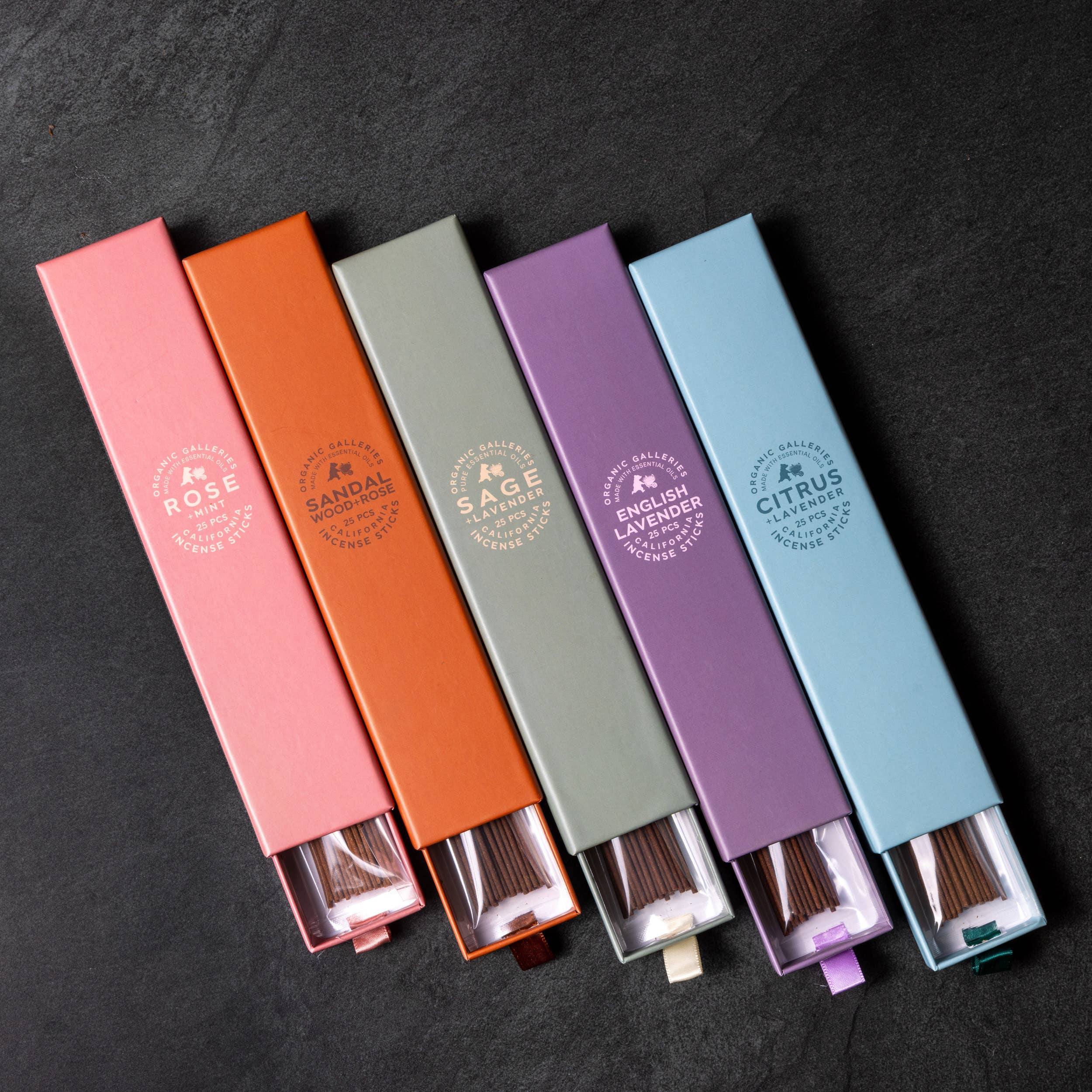 Sandalwood + Rose Incense Sticks - Image 3