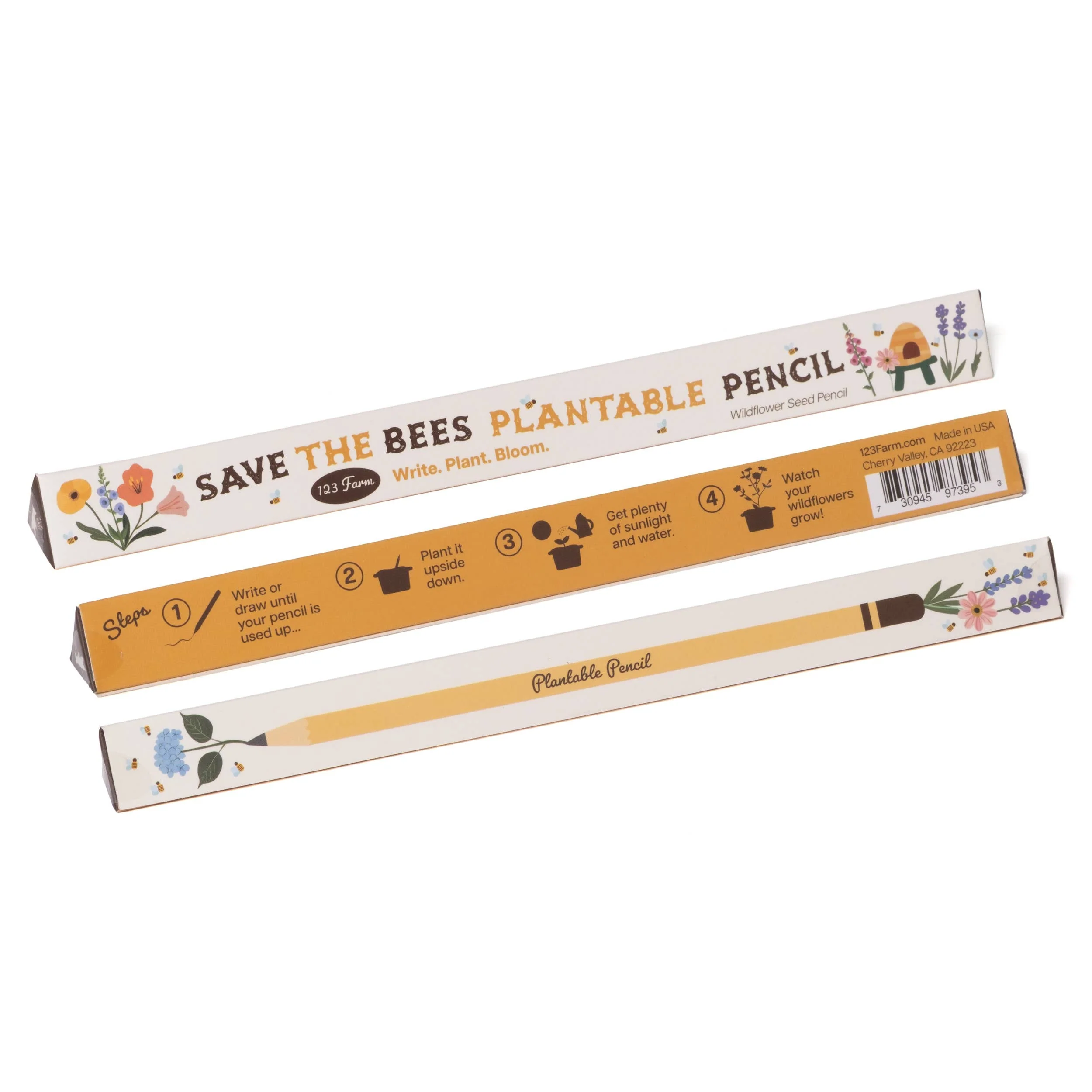 Save-The-Bees Plantable Pencil - Image 2