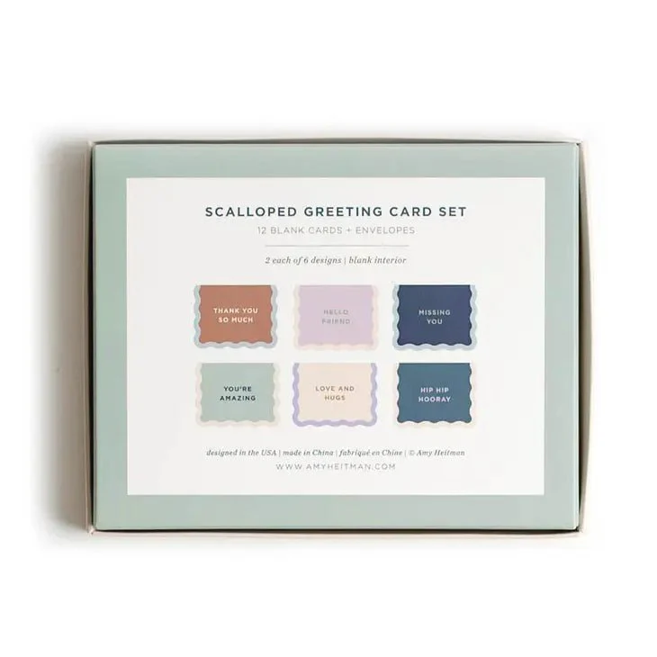 Scalloped Boxed Card Set - Image 2