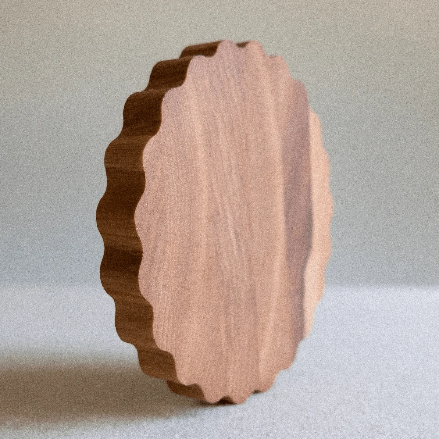 Scalloped Hardwood Coasters - Image 6