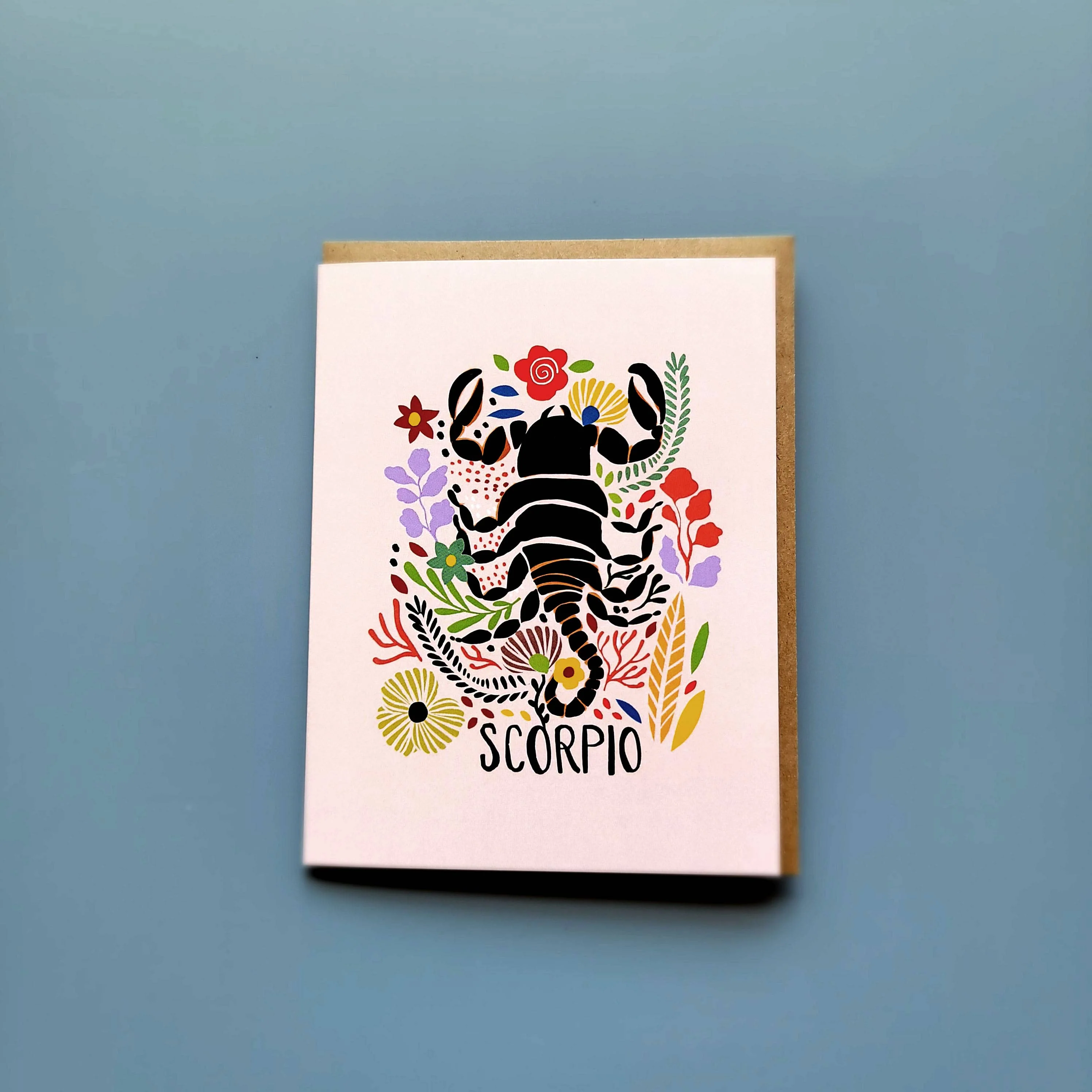 Scorpio Zodiac Greeting Card - Image 2