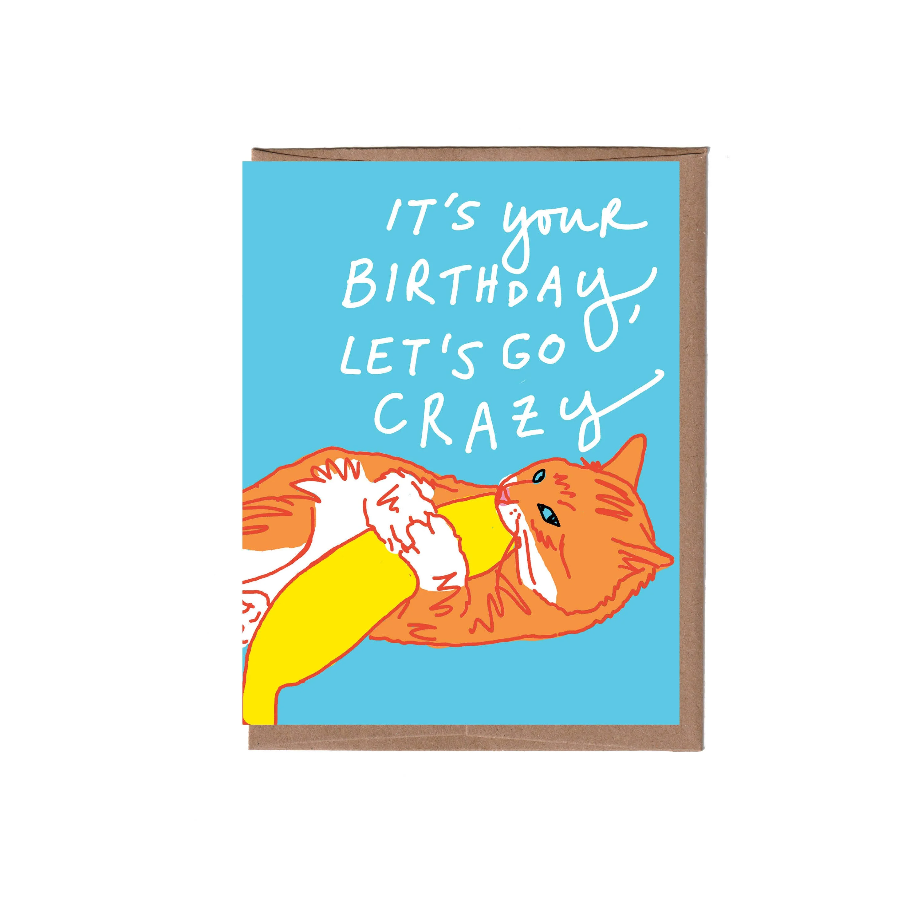 Catnip Birthday Card