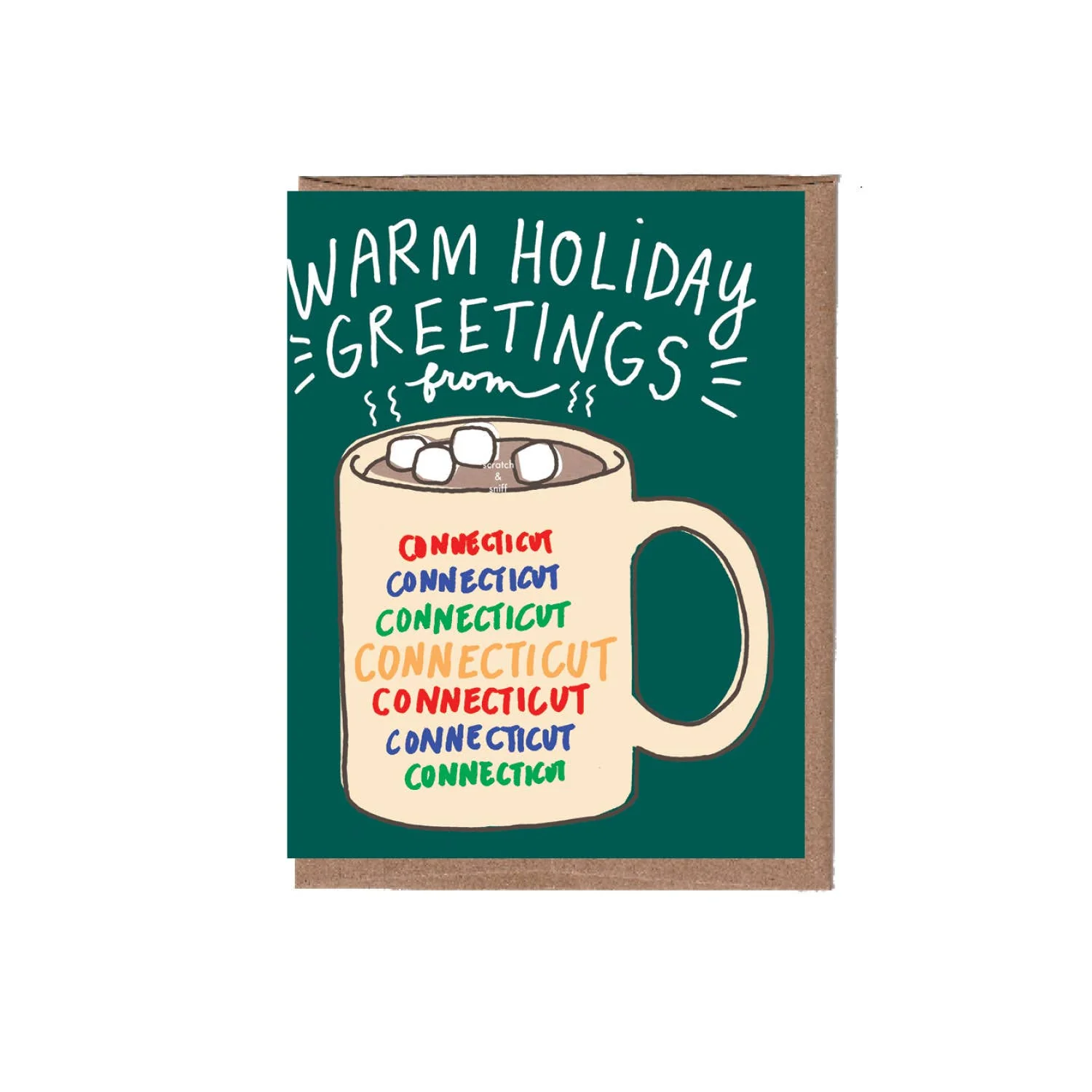 Seattle Scratch & Sniff Holiday Card - Image 6