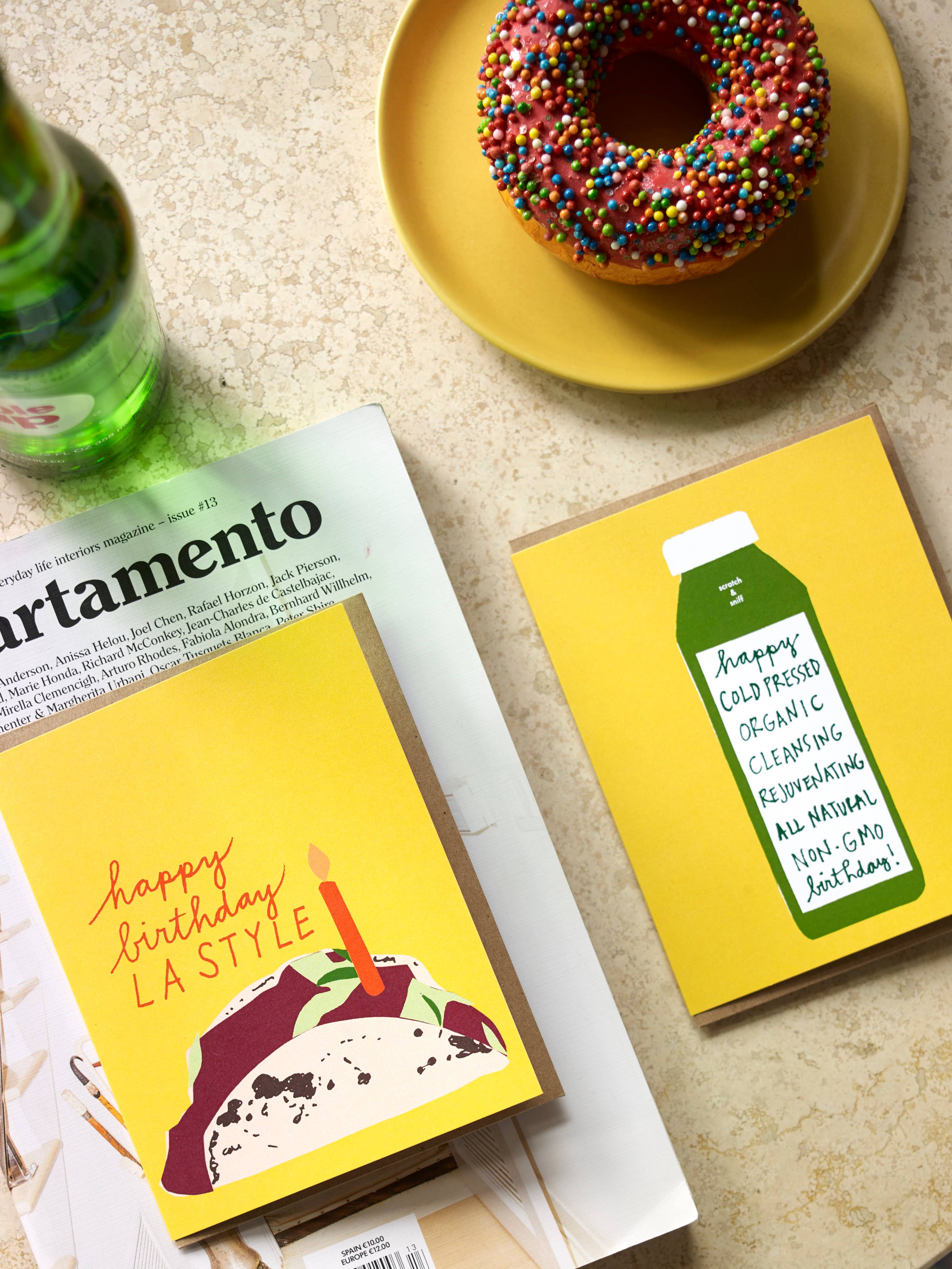 Cold Pressed Birthday Card - Image 3