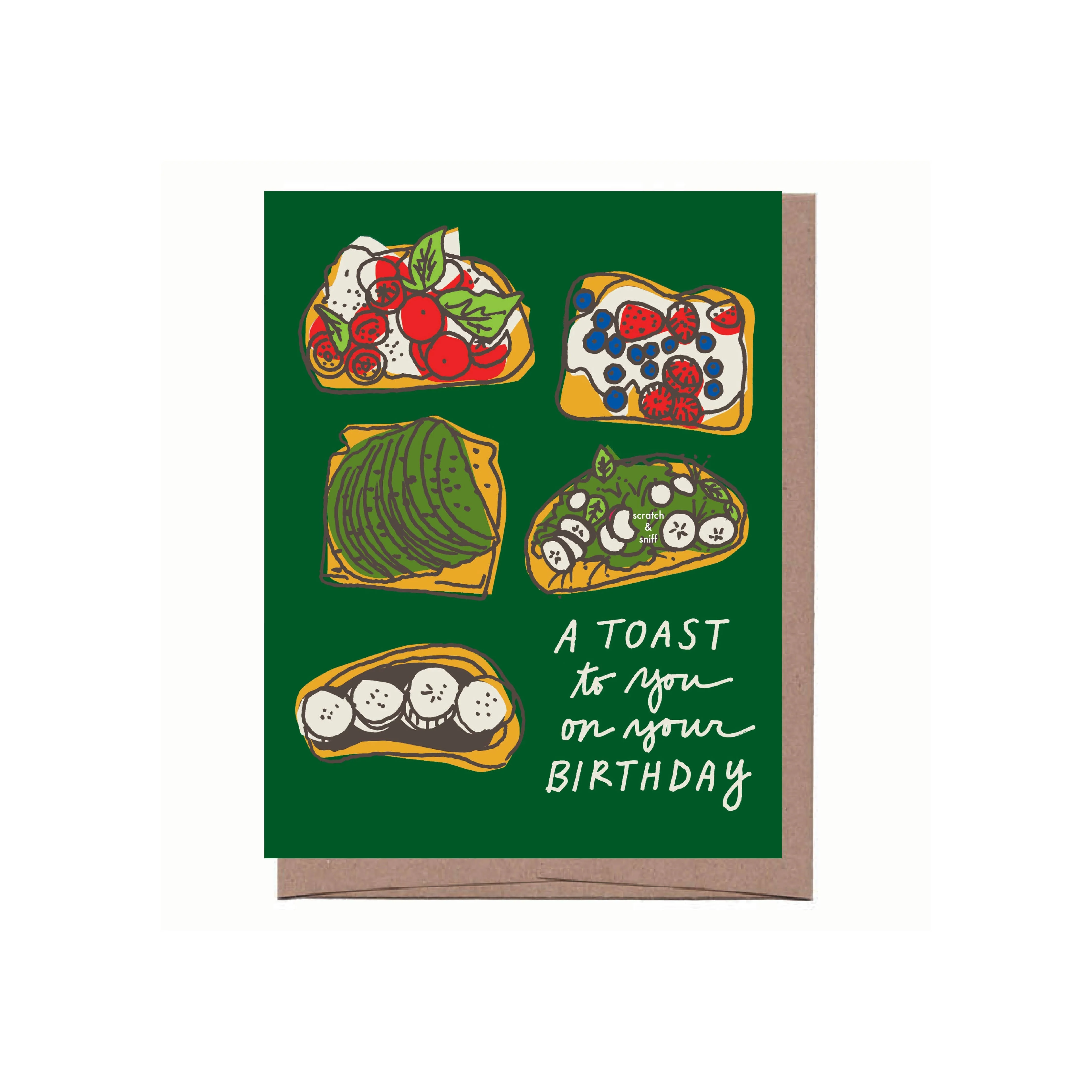 Toast Birthday Card