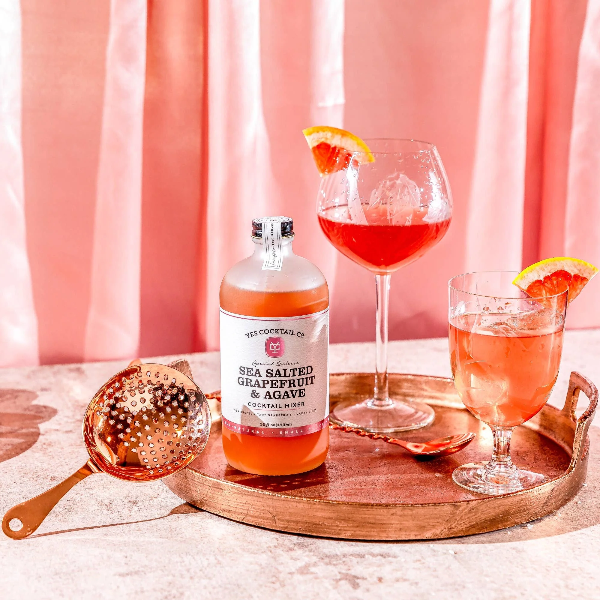 Sea Salted Grapefruit & Agave Cocktail Mixer - Image 2