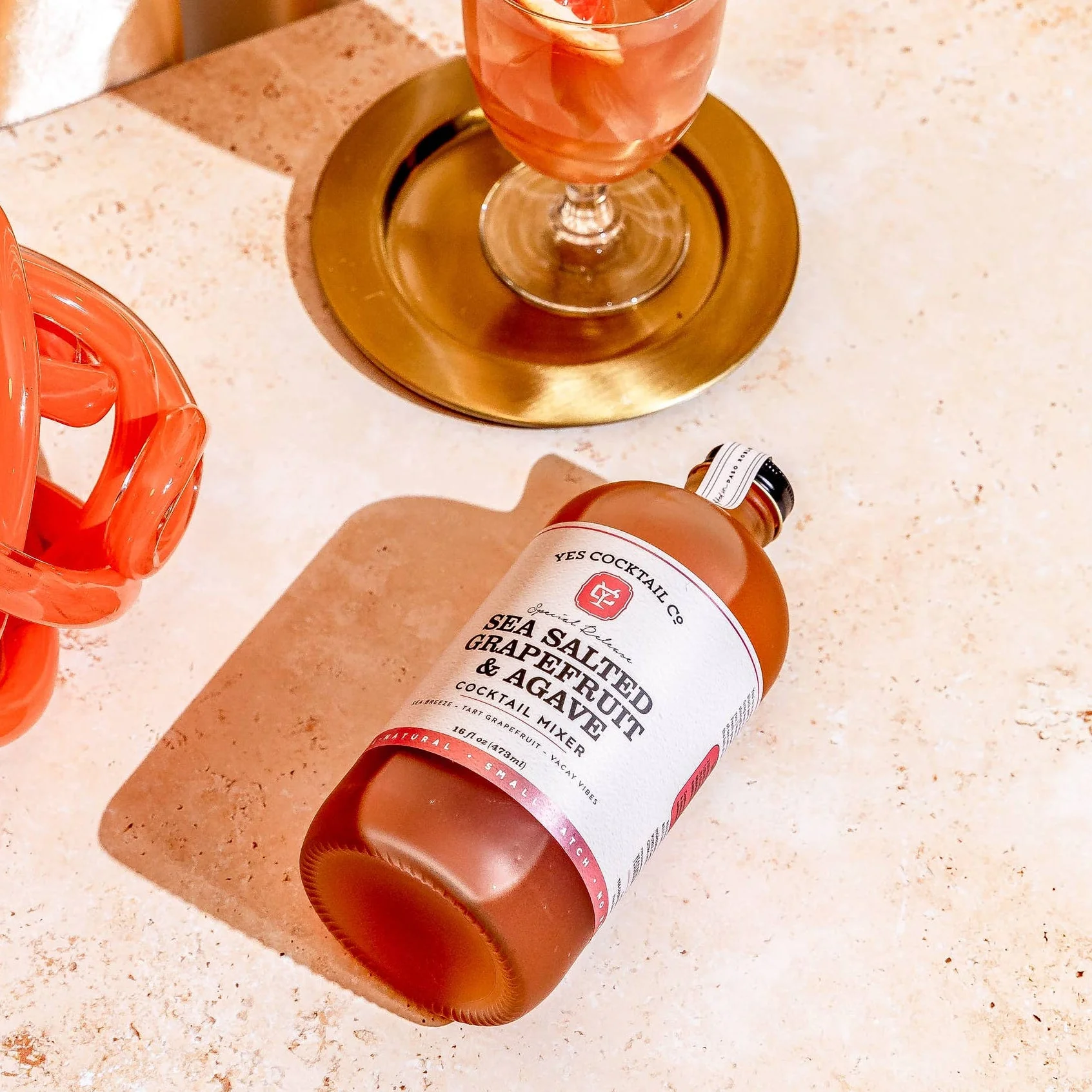 Sea Salted Grapefruit & Agave Cocktail Mixer - Image 3