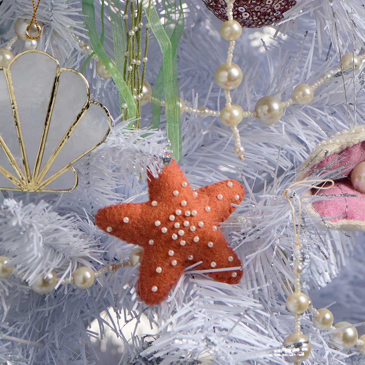 Sea Shimmer Starfish Ornament - Image 2